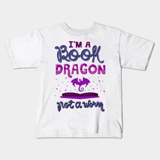 Book Dragon Kids T-Shirt